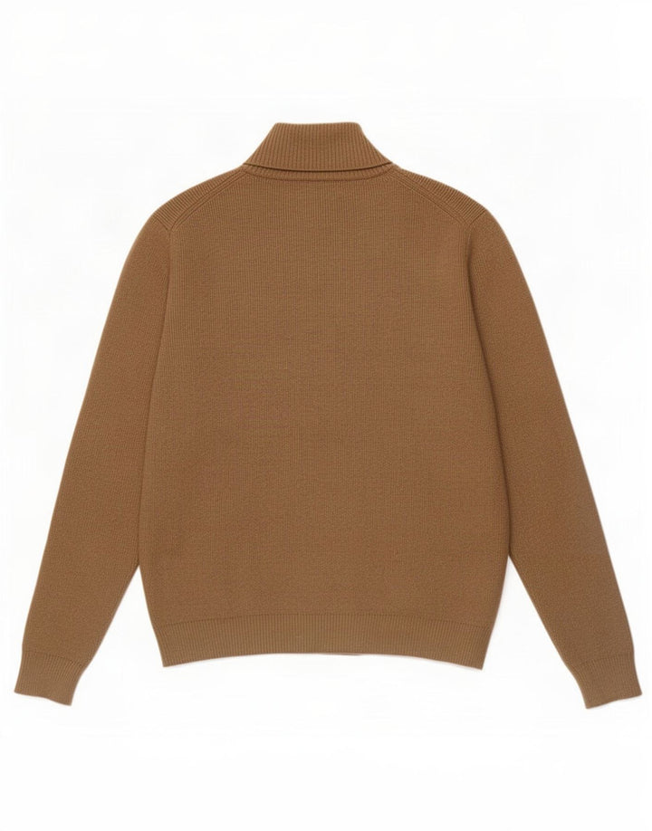 Maglione cardigan da uomo Marks & Spencer Poliestere beige medio