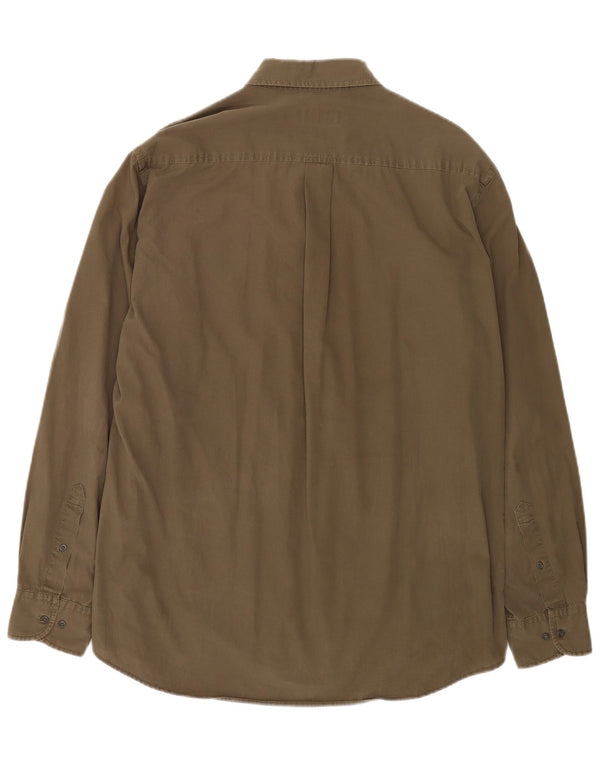 Camicia Kappa Uomo XL Kaki Cotone