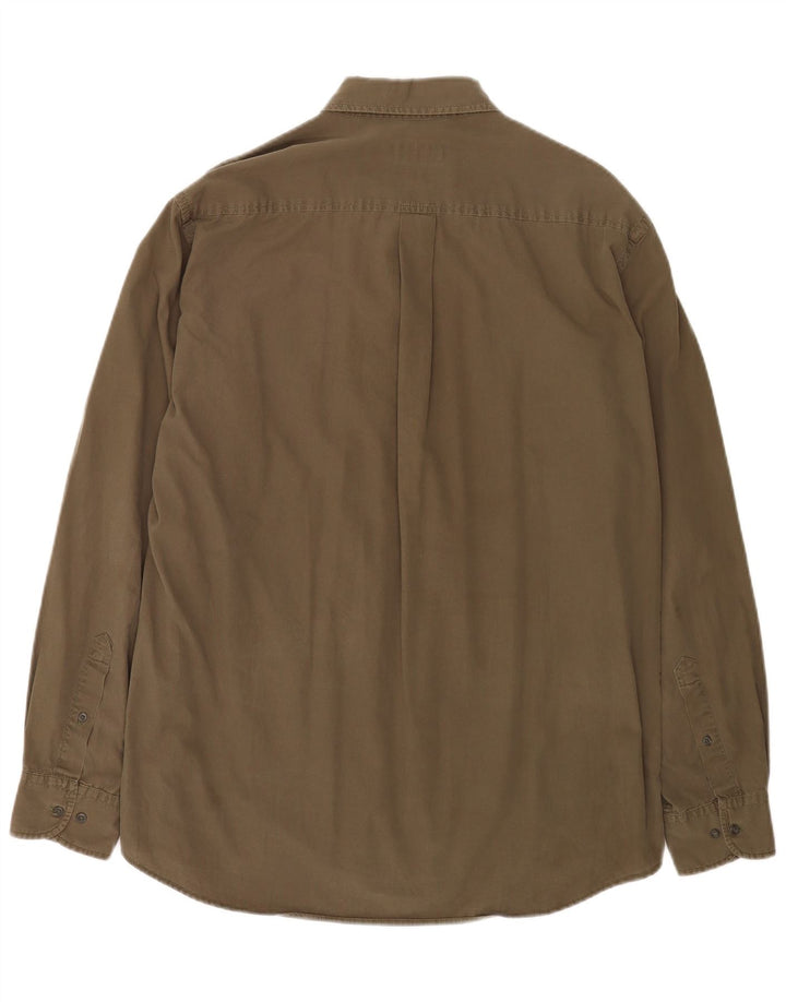 Camicia Kappa Uomo XL Kaki Cotone