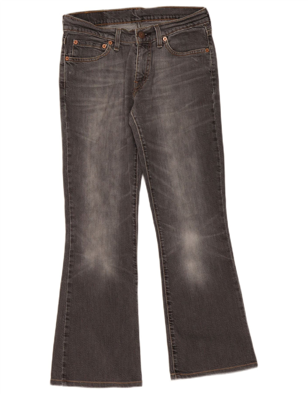 Jeans Levi's 529 Bootcut da donna W28 L28 in cotone grigio