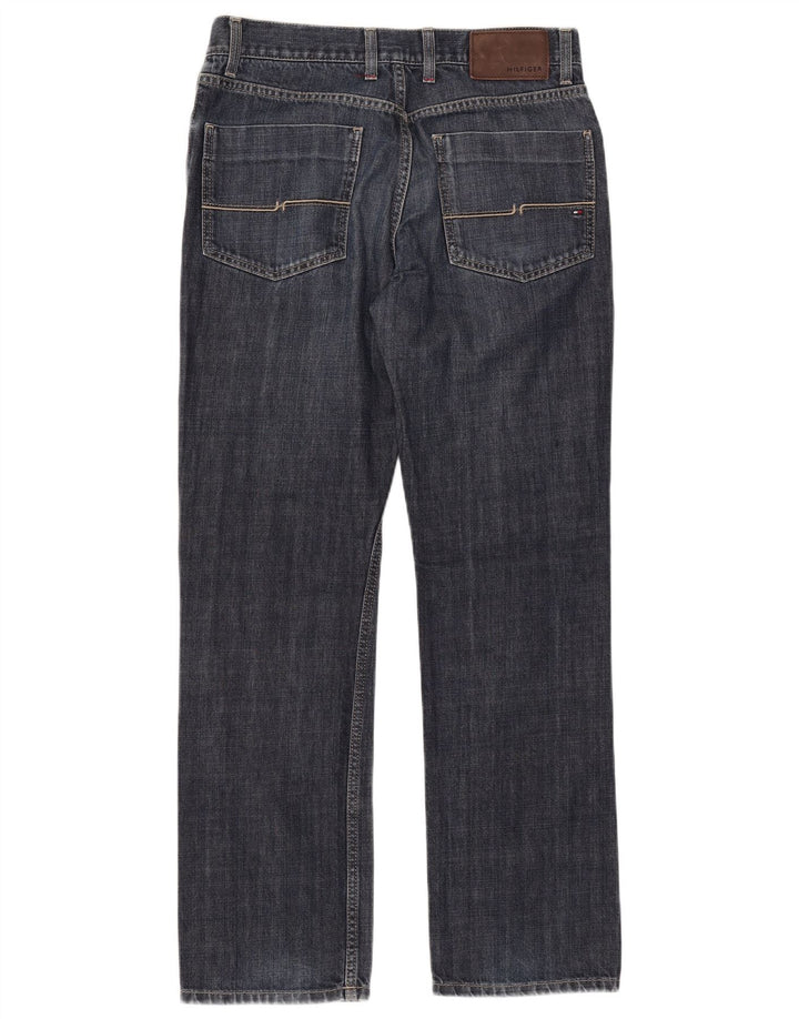 Jeans dritti da uomo Tommy Hilfiger W33 L32 cotone blu