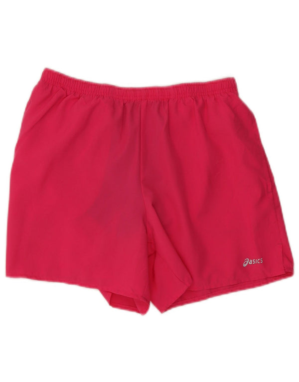Pantaloncini sportivi Asics da donna UK 14 poliestere rosa medio