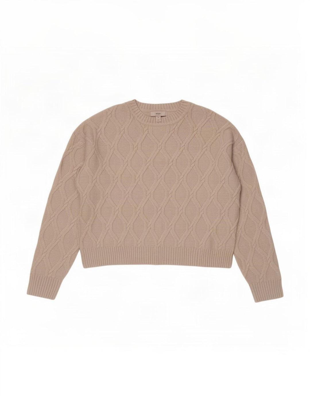Maglione maglione girocollo da donna Marks & Spencer UK 14 medio bianco sporco