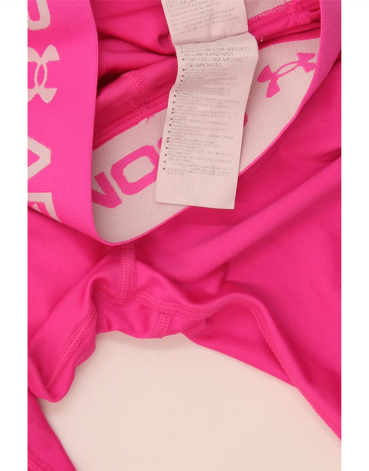 Leggings grafici da donna Under Armour UK 8 Small Rosa Poliammide