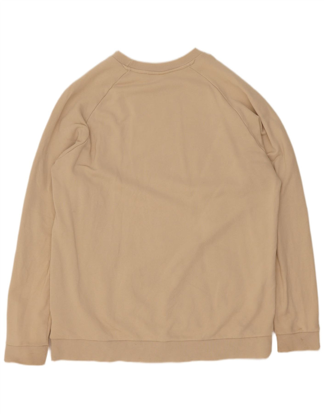 Felpa grafica da uomo Adidas Jumper XL in cotone beige