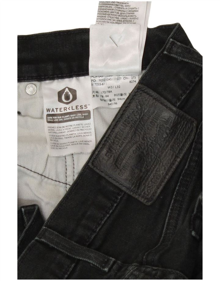Jeans Levi's Uomo 511 Slim W31 L26 Cotone Nero
