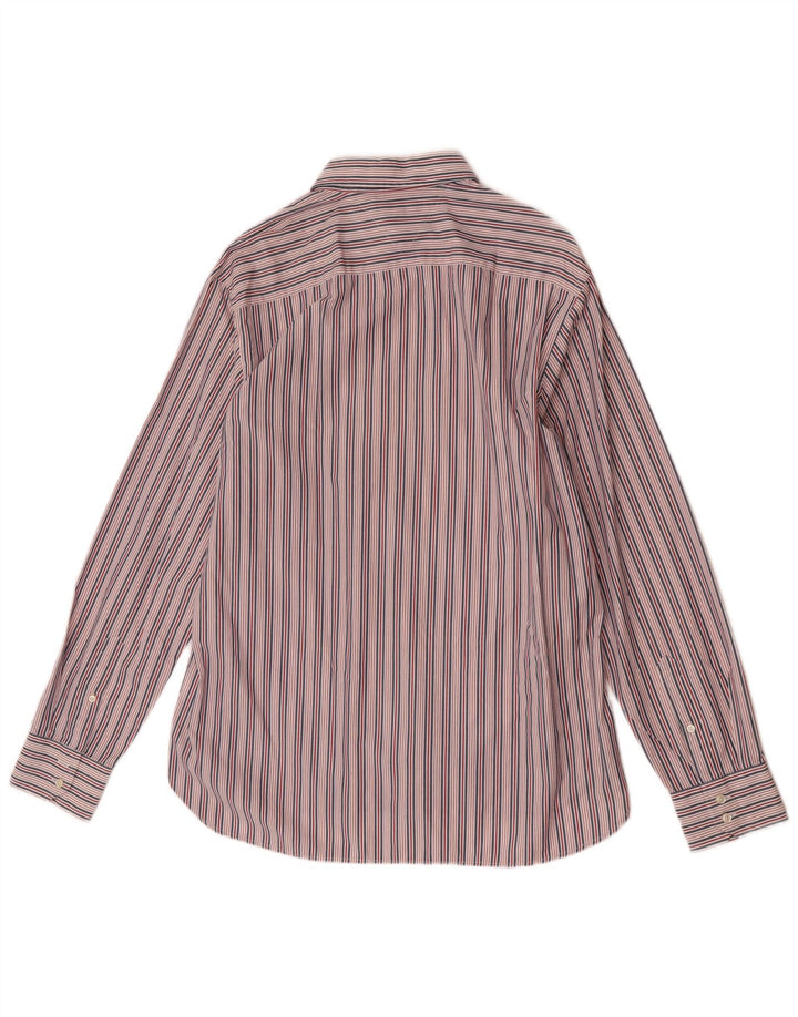 Camicia da uomo Tommy Hilfiger grande cotone gessato multicolore