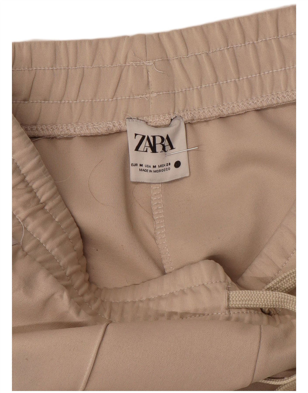 Pantaloni della tuta da uomo Zara Colorblock beige medio