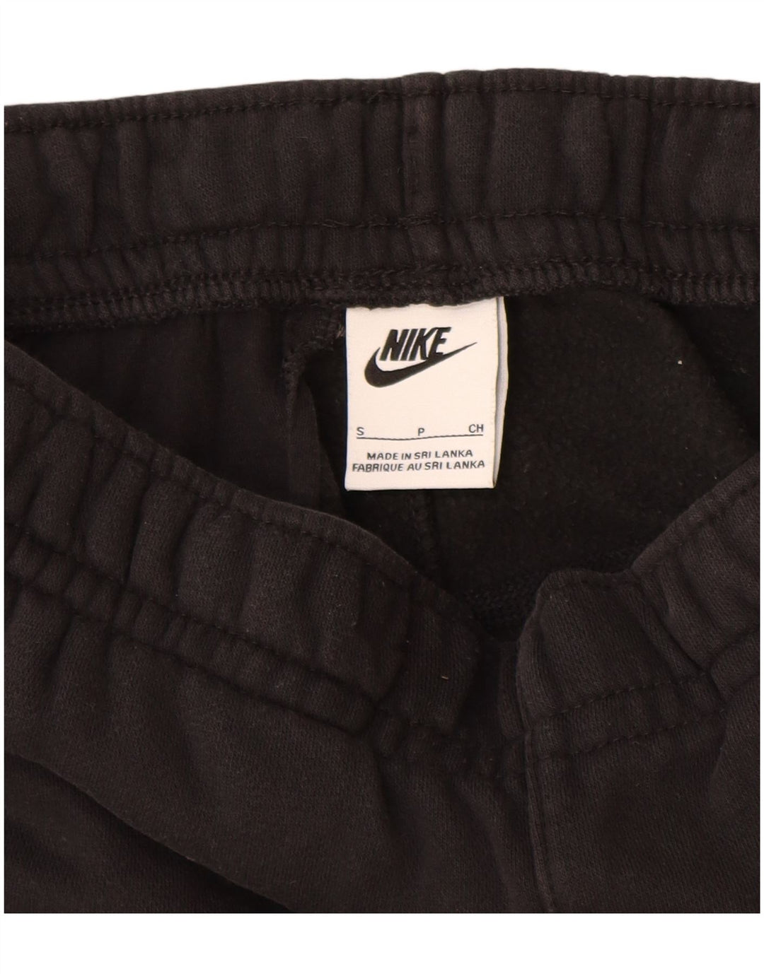 NIKE Pantaloni da tuta da uomo Joggers piccoli in cotone nero