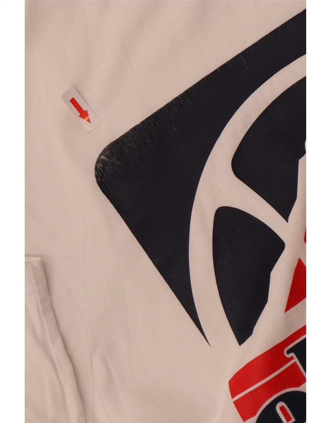 T-shirt grafica da uomo Ellesse Top piccola in cotone bianco
