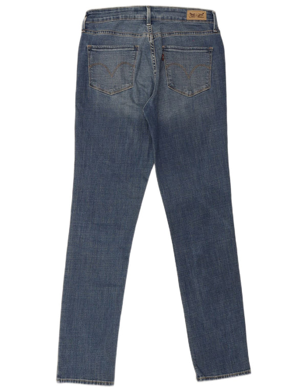 Jeans skinny Levi's da donna a vita media US 8 medi W30 L31 Blu