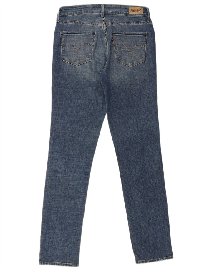 Jeans skinny Levi's da donna a vita media US 8 medi W30 L31 Blu