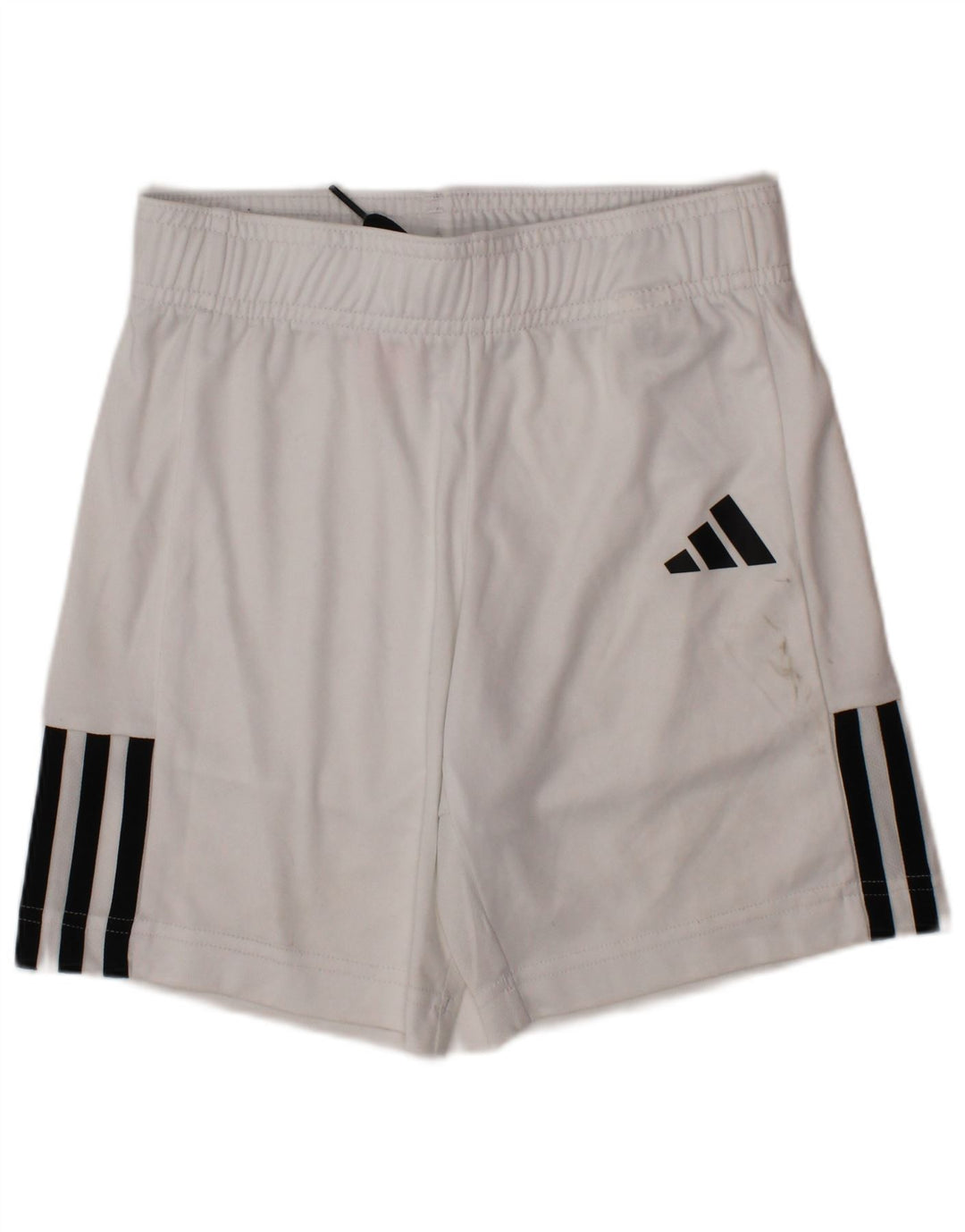Pantaloncini sportivi ADIDAS Aeroready da bambino 7-8 anni in poliestere bianco