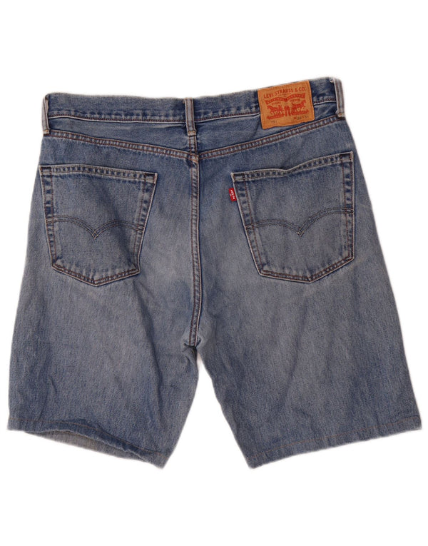 Levi's Mens 751 Denim Shorts W36 Large Blue Cotton