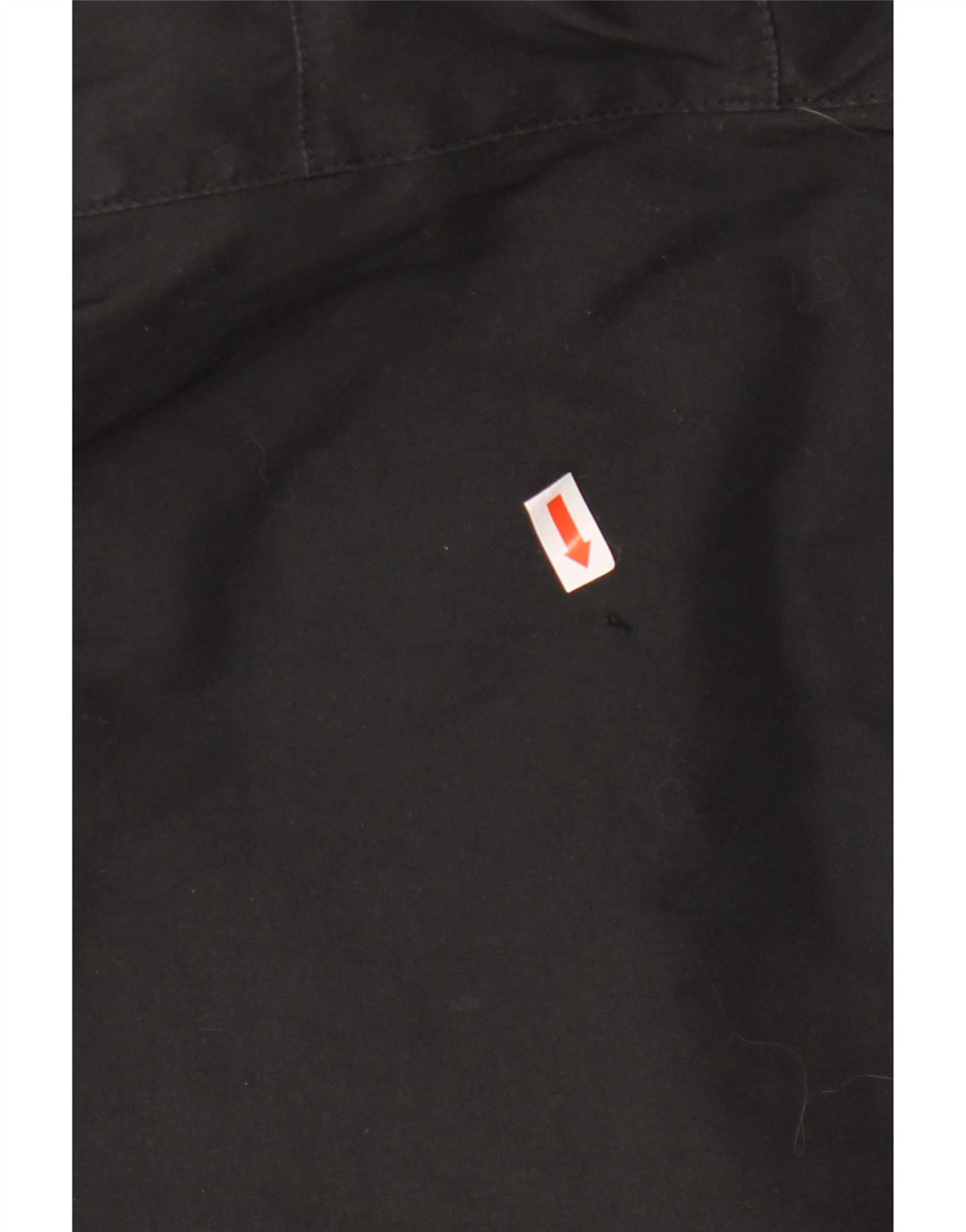 Giacca a vento con cappuccio da uomo Jack Wolfskin UK 48 2XL poliestere nero