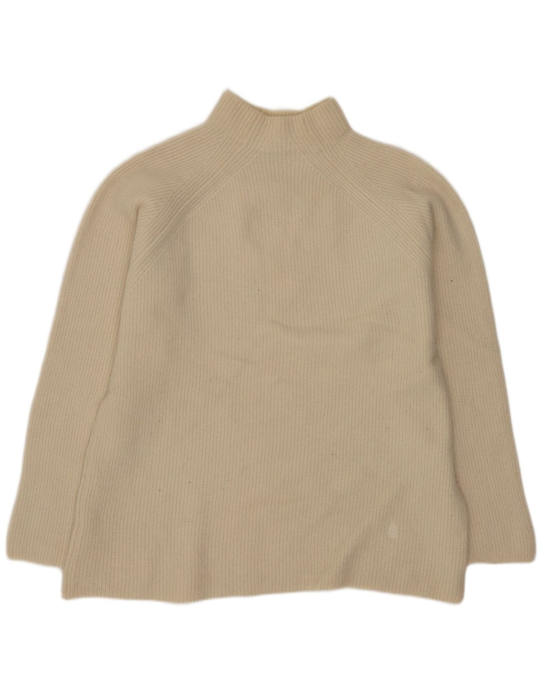 MARINA YACHTING Maglione da uomo a collo alto in lana beige grande