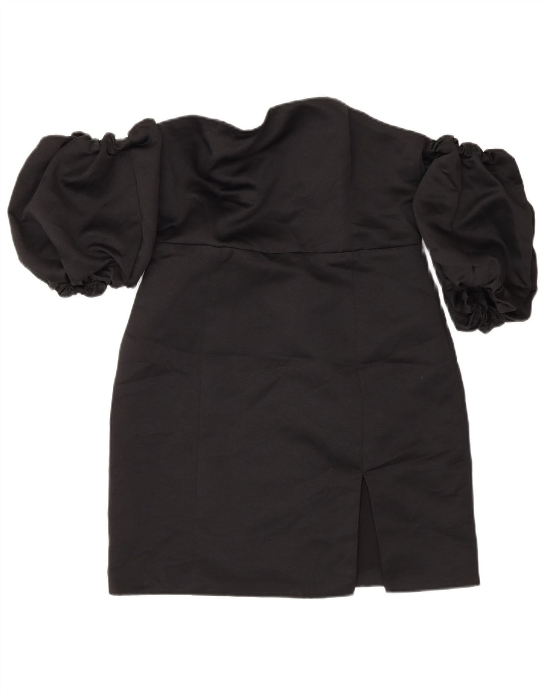 Topshop Abito da donna con spalle scoperte Mini UK 10 Piccolo poliestere nero