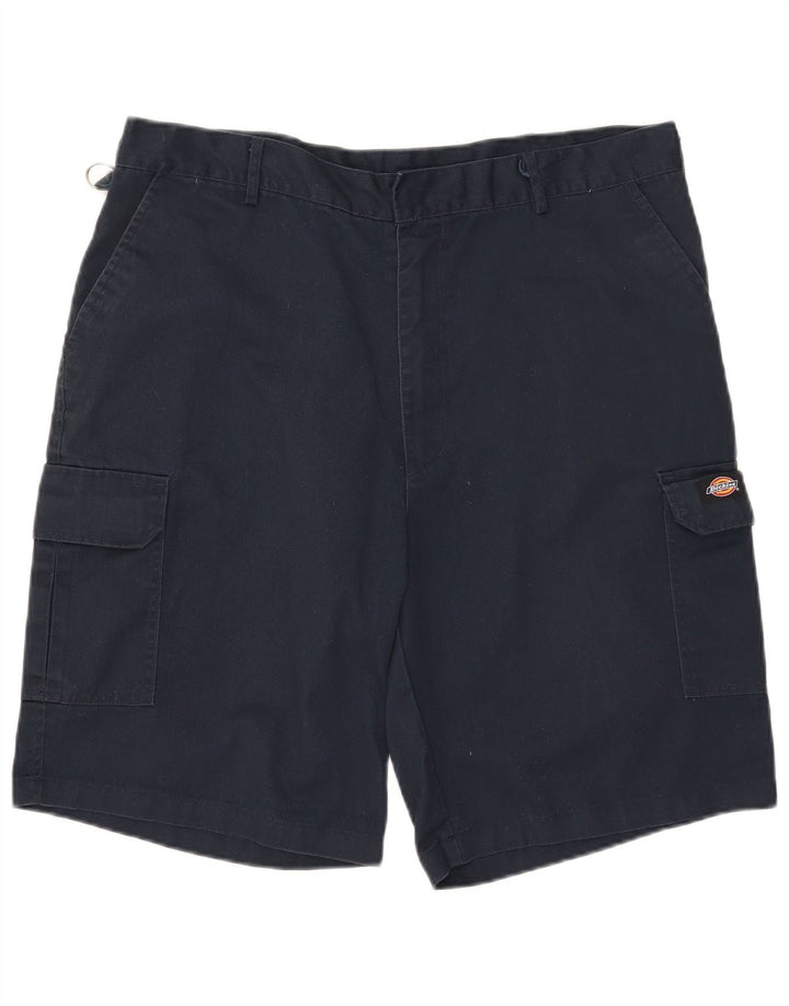 Pantaloncini cargo da uomo Dickies W38 XL poliestere blu navy