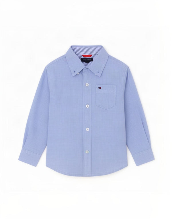 Maglietta Tommy Hilfiger per neonato 12-18 mesi in cotone blu