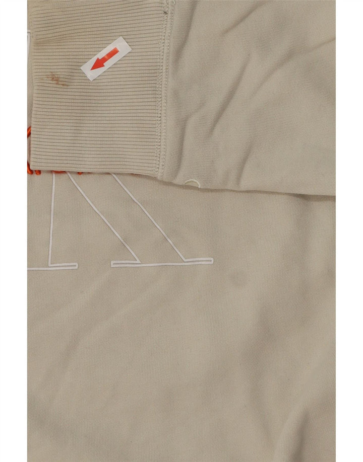 Calvin Klein Jeans Felpa grafica da uomo Maglione medio cotone bianco sporco