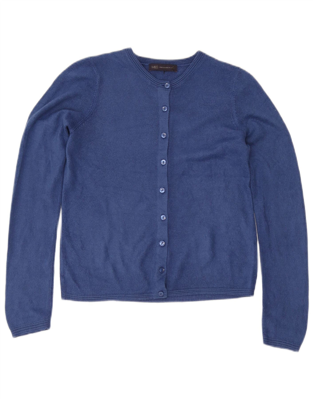 Maglione cardigan da donna Marks & Spencer UK 6 XS Blu