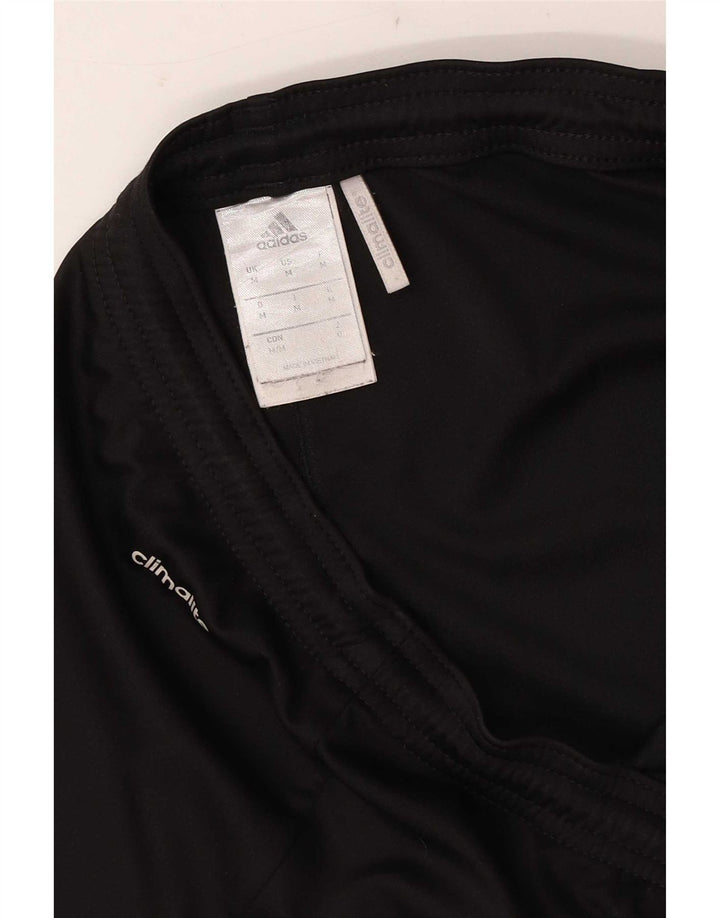 Pantaloncini sportivi Adidas Climalite da uomo medio poliestere nero