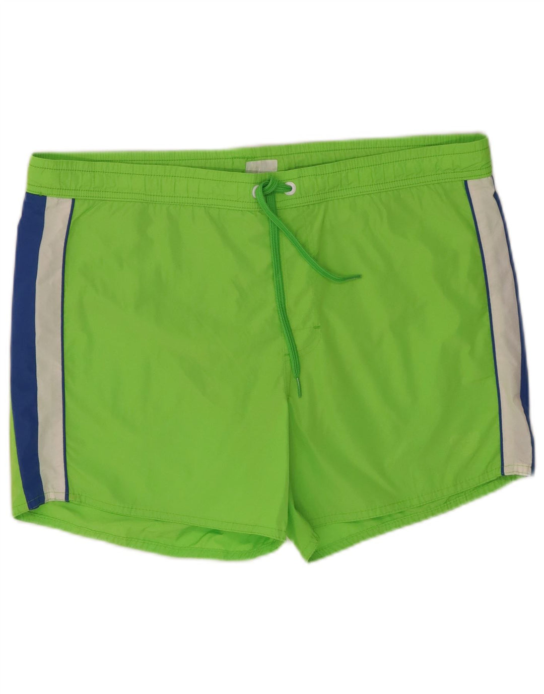 Pantaloncini da bagno da uomo Arena in poliestere color block verde medio