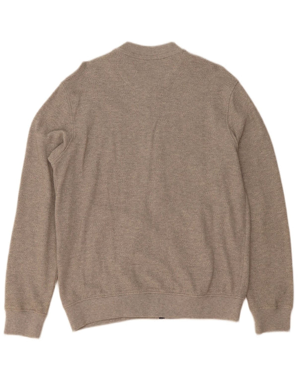 Giacca da ginnastica da uomo Marks & Spencer Blue Harbour in cotone grigio medio