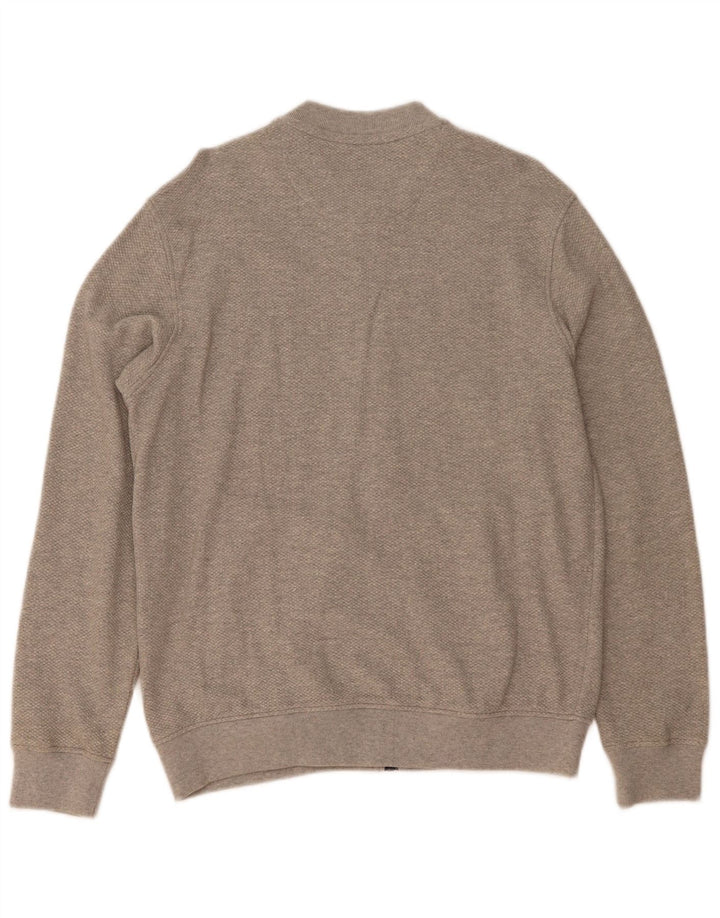 Giacca da ginnastica da uomo Marks & Spencer Blue Harbour in cotone grigio medio