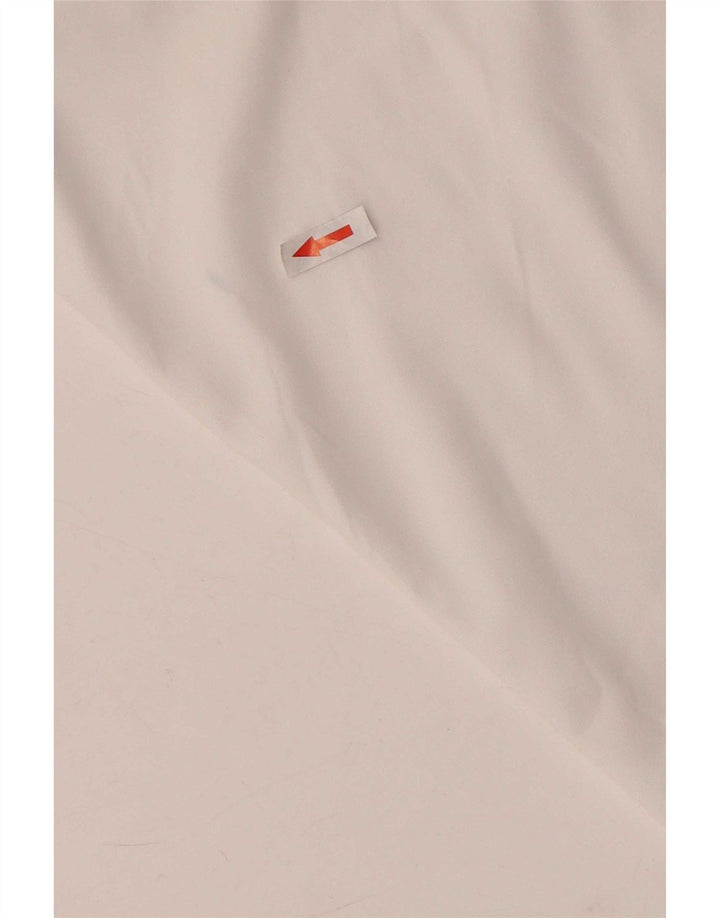 T-shirt Adidas Climalite da uomo Top in poliestere color block bianco medio