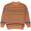 Chambers Maglione maglione girocollo da uomo rosa medio geometrico