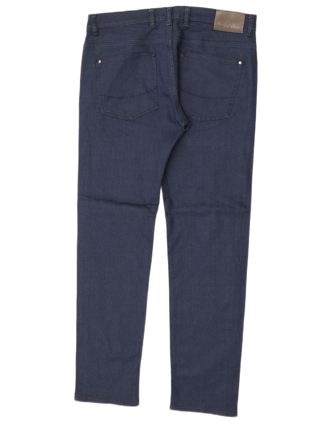 Jeans slim da uomo Ted Baker W36 L32 cotone blu navy