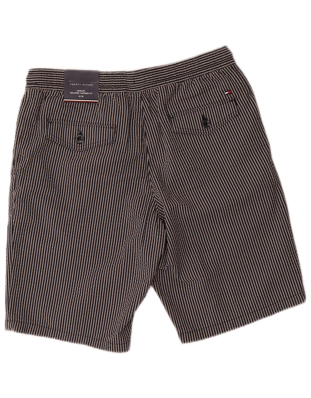 Tommy Hilfiger Uomo Harlem Relaxed Fit Chino Pantaloncini W30 Medio Blu Navy