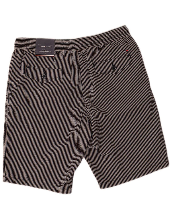 Tommy Hilfiger Uomo Harlem Relaxed Fit Chino Pantaloncini W30 Medio Blu Navy