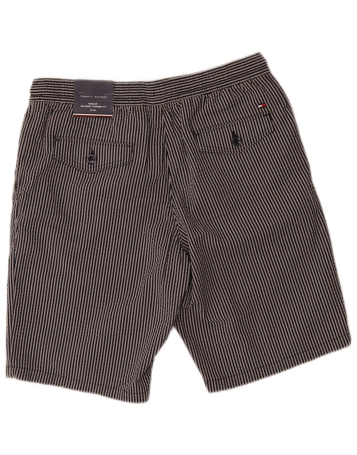 Tommy Hilfiger Uomo Harlem Relaxed Fit Chino Pantaloncini W30 Medio Blu Navy