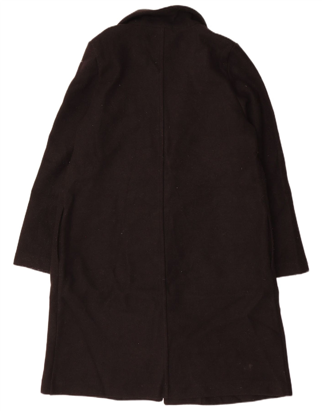 Soprabito Aperto da Donna ZARA UK 16 Large Nero Poliestere