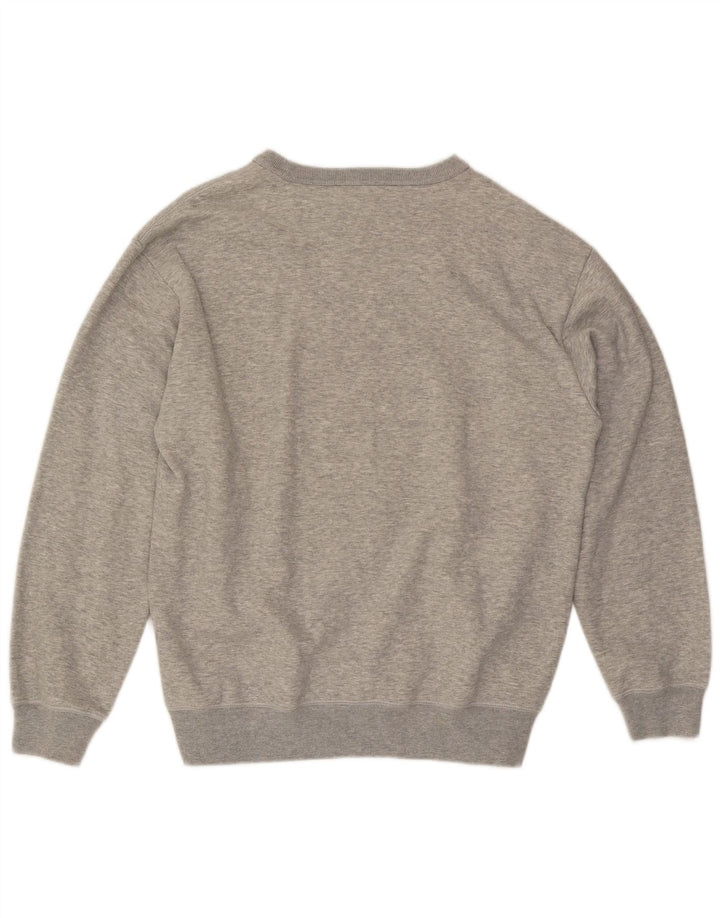 NAUTICA Felpa da uomo Maglione grande in cotone grigio