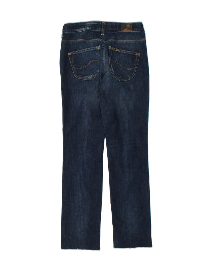 LEE Womens Norma Slim Jeans W26 L33 Navy Blue Cotton Vintage Lee and Second-Hand Lee from Messina Hembry 