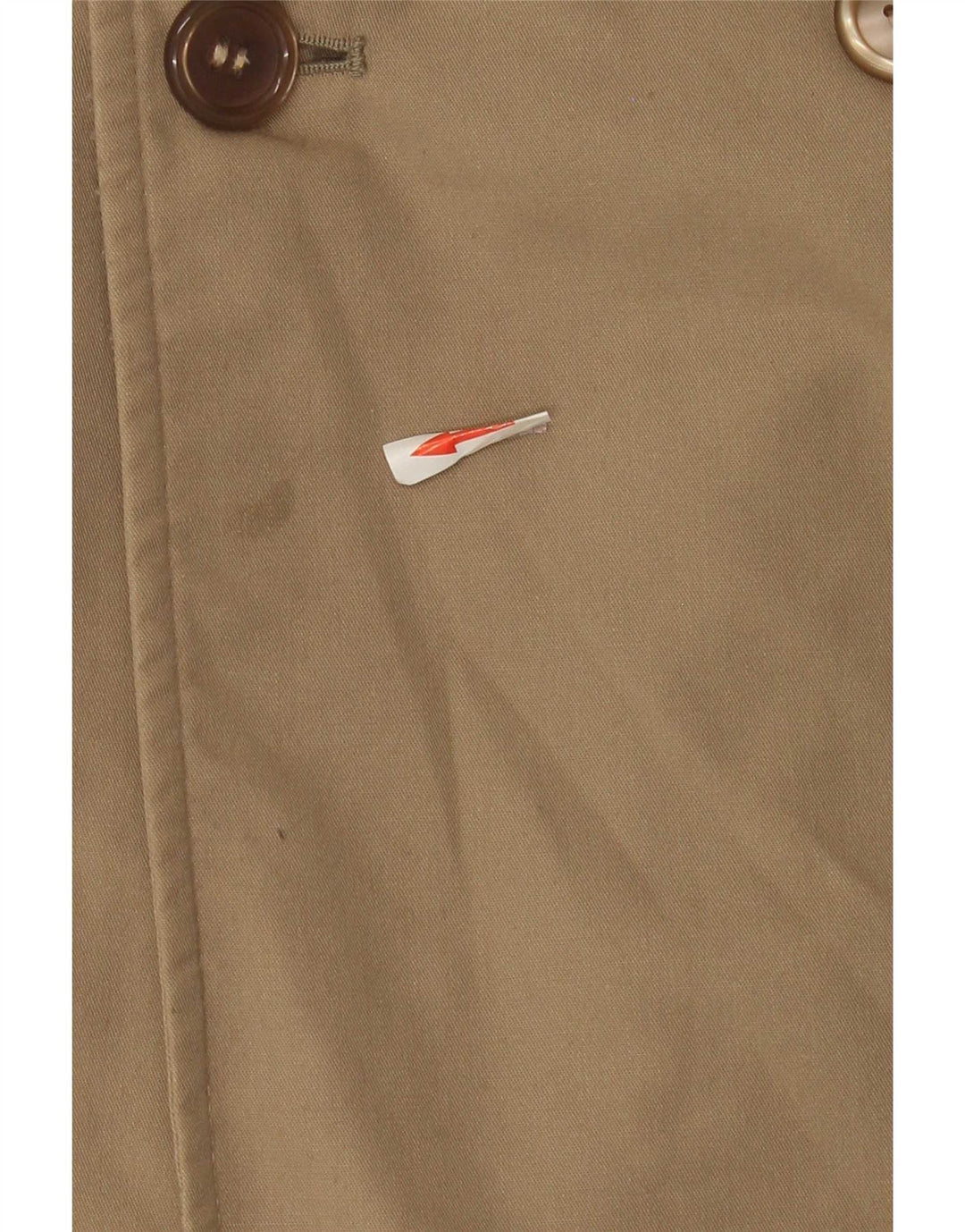 Trench da uomo vintage UK 36 piccolo beige classico