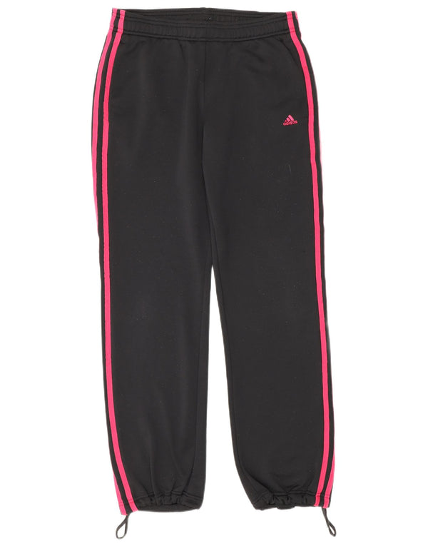 Pantaloni da tuta da donna Adidas Climalite Joggers UK 8/10 Small Nero
