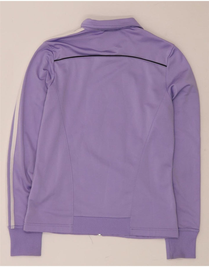 Giacca da tuta da donna ADIDAS UK 12 poliestere viola medio