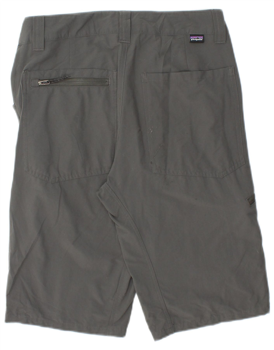 Pantaloncini cargo da uomo PATAGONIA W28 piccoli in nylon grigio