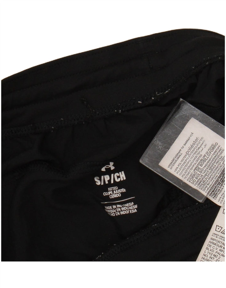 Pantaloncini sportivi da donna Under Armour UK 10 piccoli poliestere nero