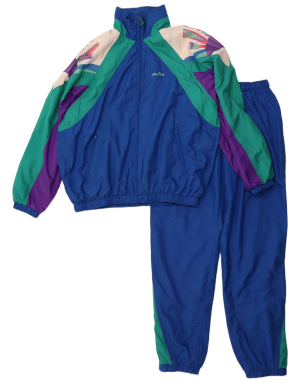 Tuta intera da uomo vestibilità ampia Ellesse IT 48 Blu medio Colourblock