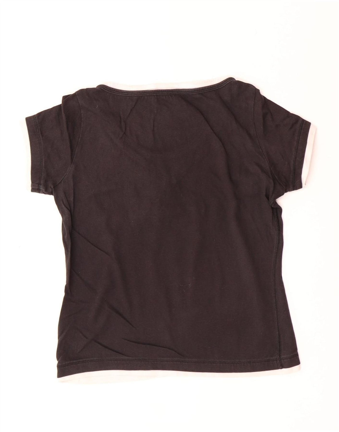 T-shirt grafica CHAMPION da donna Heritage Classics UK 10 piccola nera