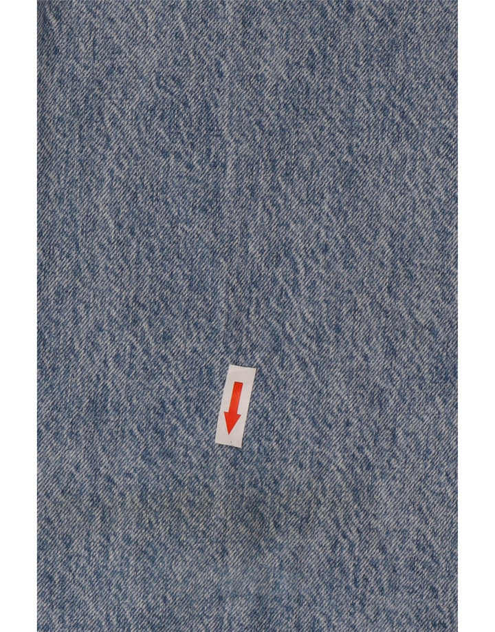 Jeans affusolati effetto consumato Zara da donna EU 40 medio W30 L36 blu