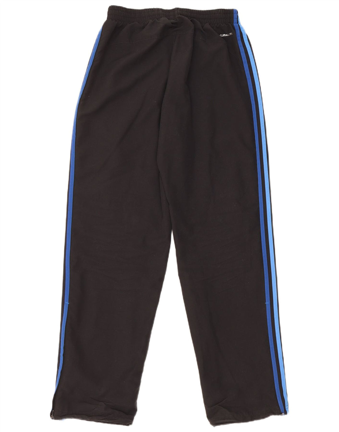 Pantaloni da tuta Adidas Climalite da uomo medio poliestere nero