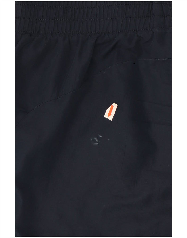 Pantaloncini sportivi Adidas Climalite da uomo medi in poliestere blu navy