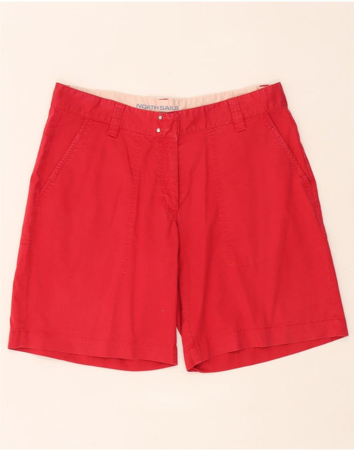 Pantaloncini chino da donna North Sails IT 46 Large W32 in cotone rosso