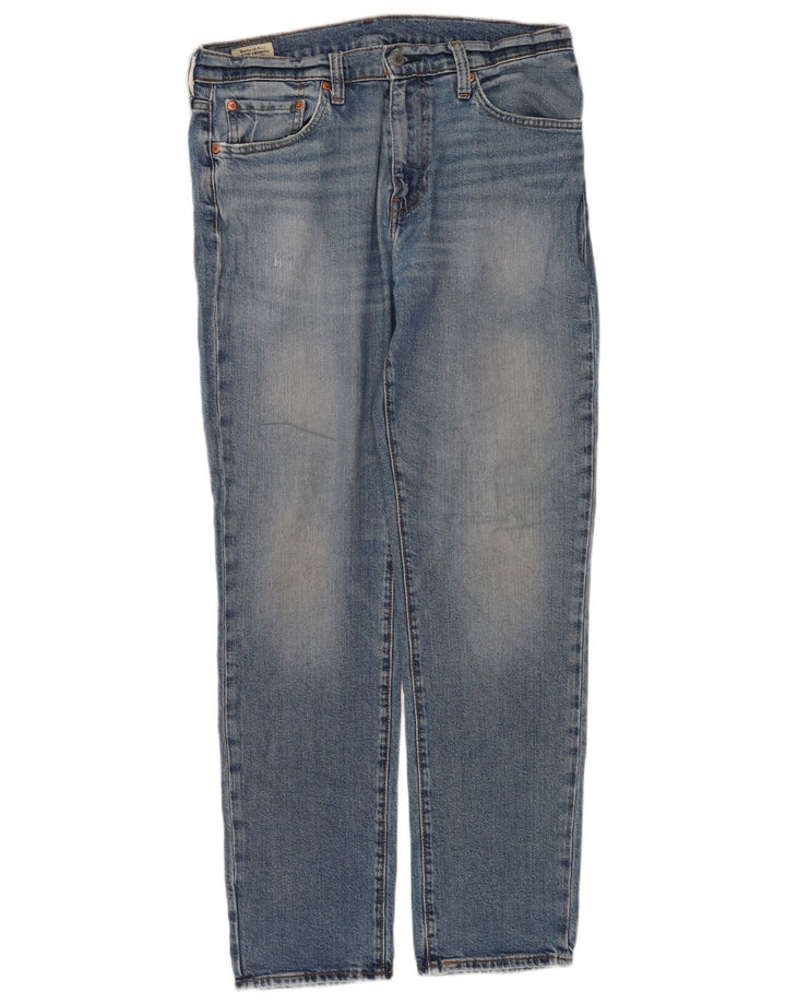 Levi's Uomo 511 Slim Jeans W33 L32 Cotone Blu